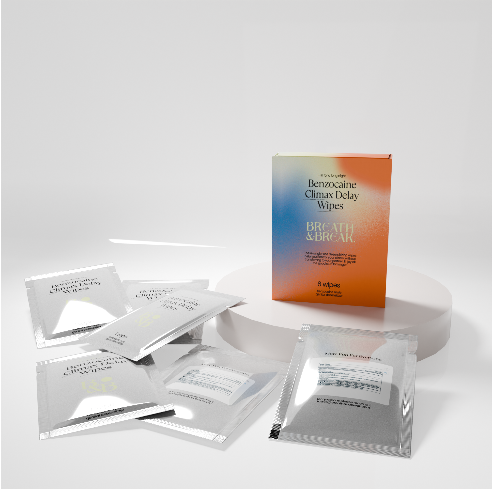 Extended Pleasure Wipes