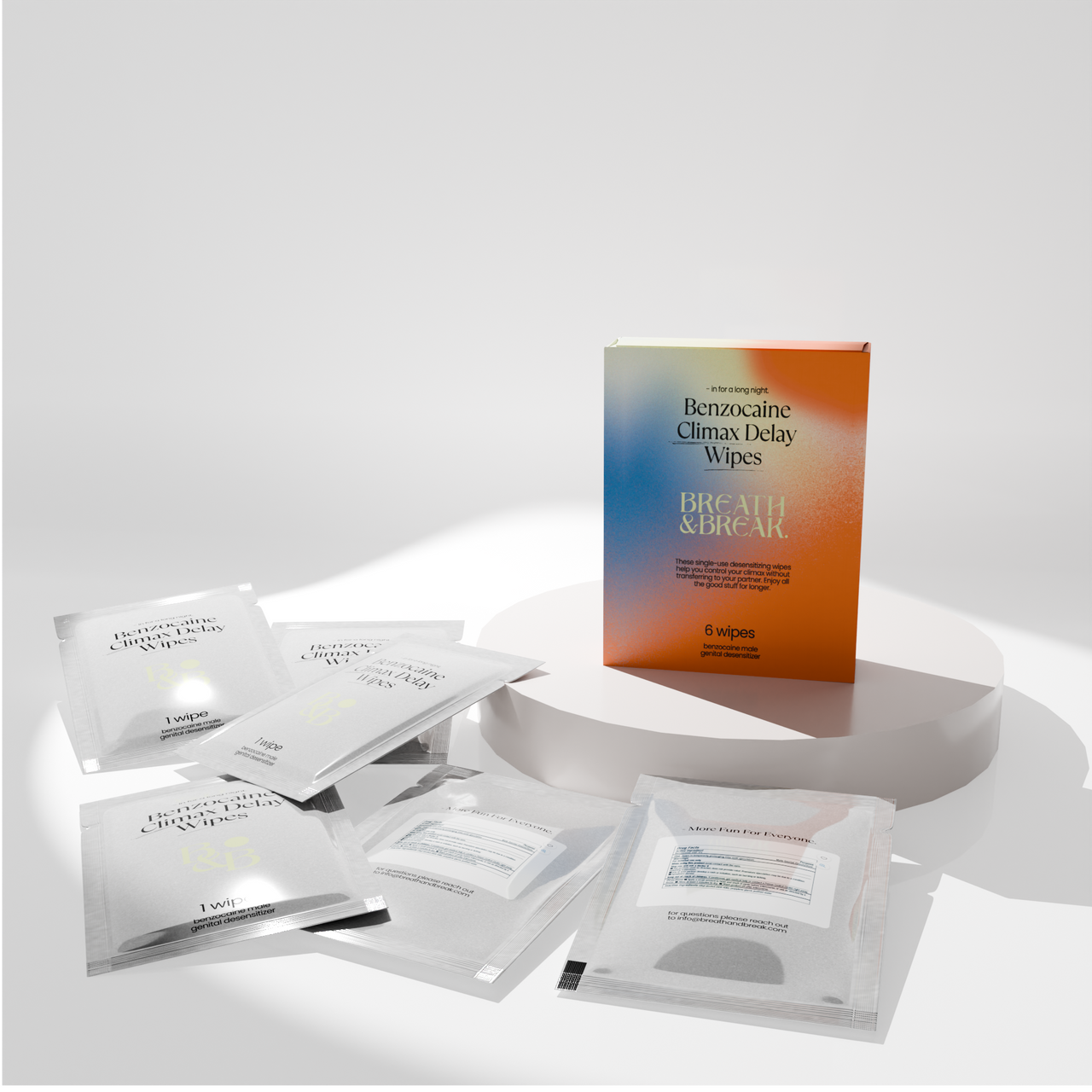 Extended Pleasure Wipes