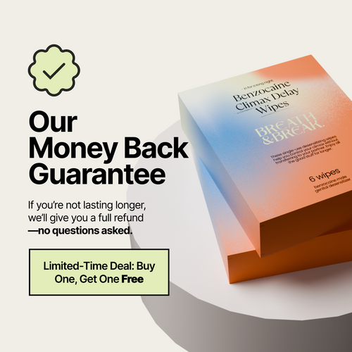 Extended Pleasure Wipes